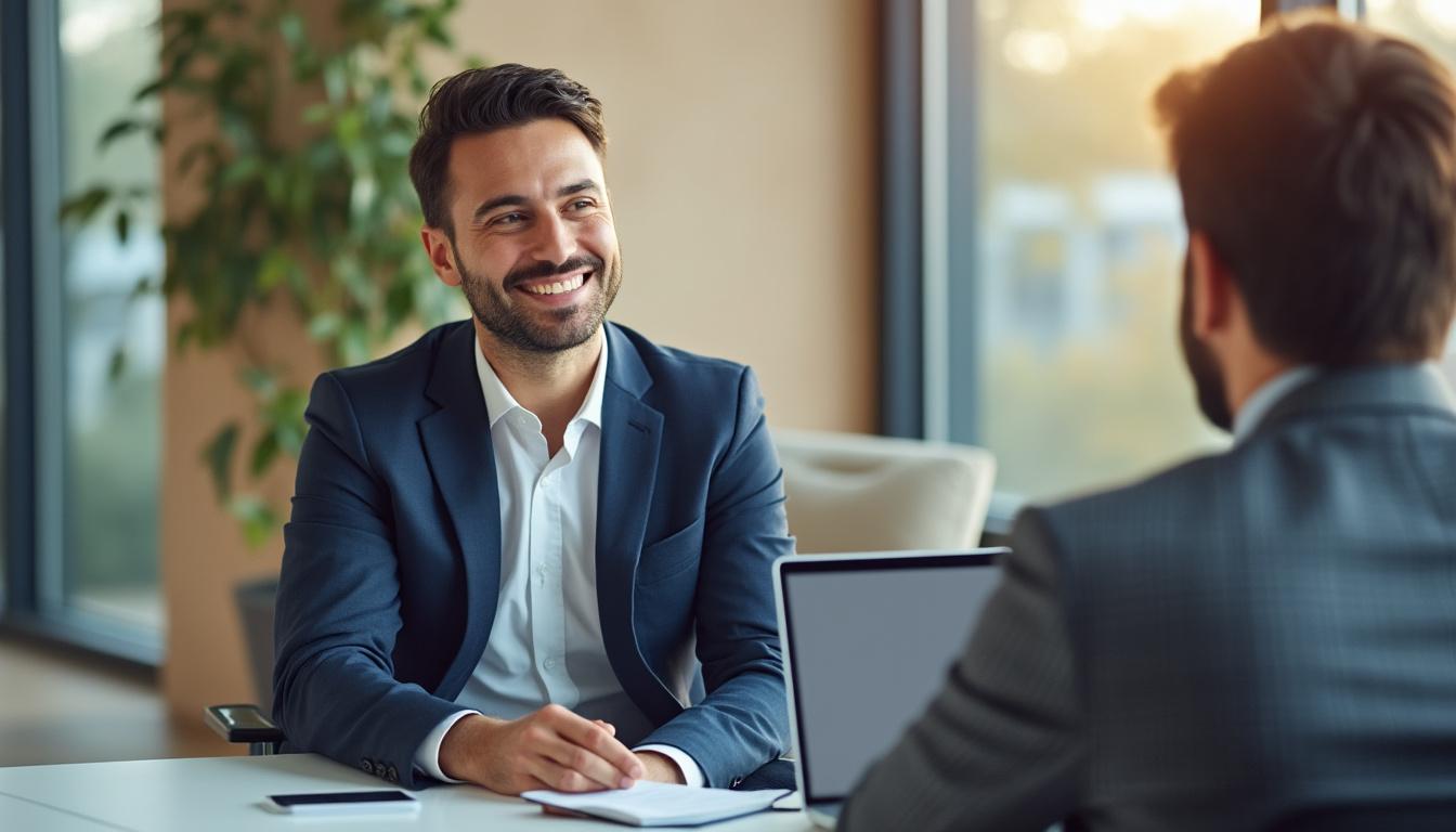 découvrez 4 astuces de langage corporel essentielles pour réussir votre entretien d'embauche, expliquées par un psychologue : comment éviter le bluff et faire bonne impression.