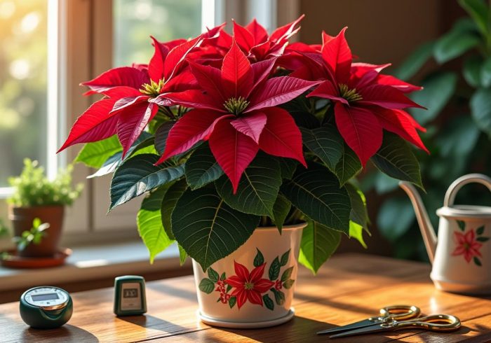 découvrez nos astuces indispensables pour prolonger la vie de votre poinsettia et profiter d'une floraison durable tout au long de la saison.