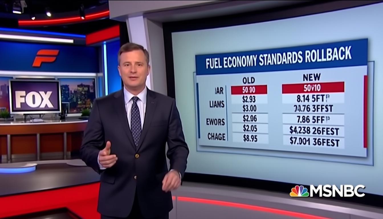 fox affirme que la réduction des normes de consommation de carburant, soutenue par l'administration trump, rendra l'achat de voiture plus abordable pour les consommateurs.