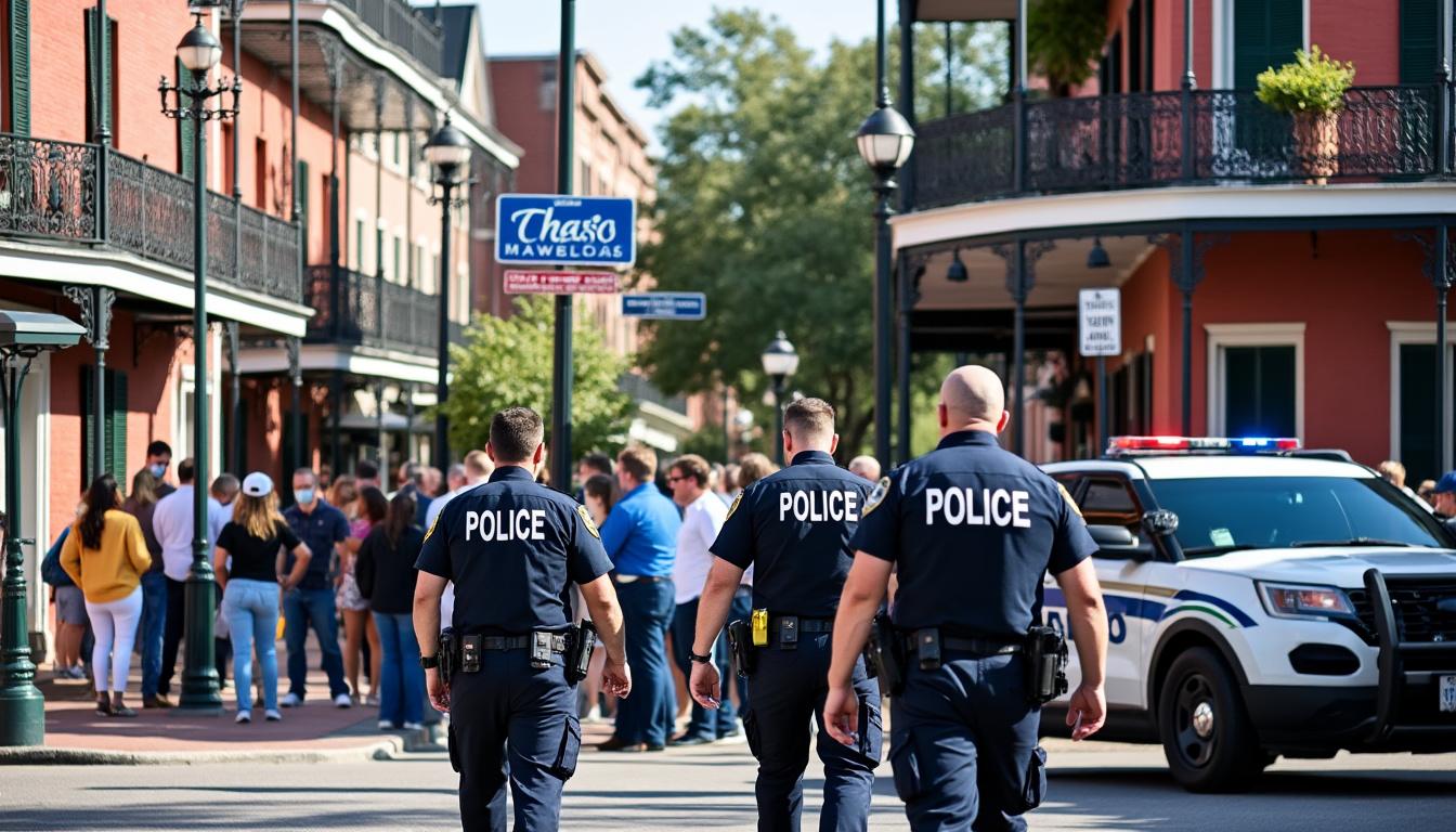 l'administration trump lance une vaste opération d'arrestations à la nouvelle-orléans dans le cadre de sa politique d'immigration stricte.