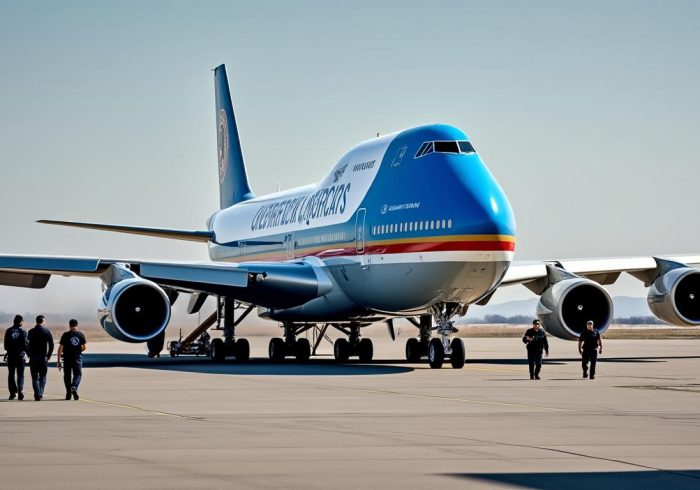 l'administration trump investit dans ses propres avions pour accélérer les expulsions d'immigrés sans papiers, renforçant ainsi les mesures d'expulsion et la gestion des frontières.