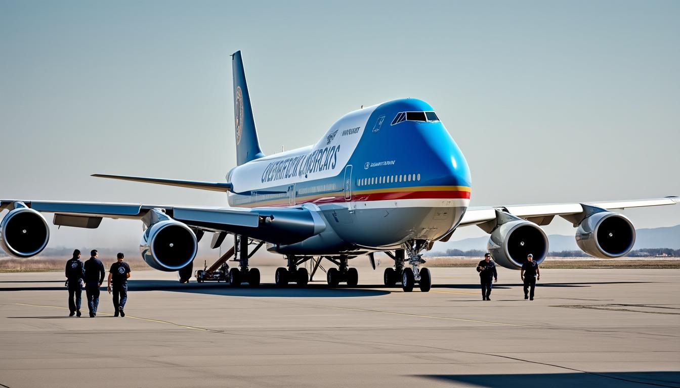 l'administration trump investit dans ses propres avions pour accélérer les expulsions d'immigrés sans papiers, renforçant ainsi les mesures d'expulsion et la gestion des frontières.