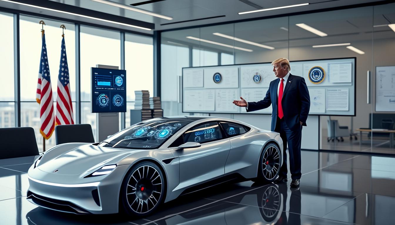 l'administration trump initie une nouvelle étape visant à assouplir les réglementations encadrant les voitures autonomes, favorisant ainsi l'innovation et le développement dans le secteur automobile.