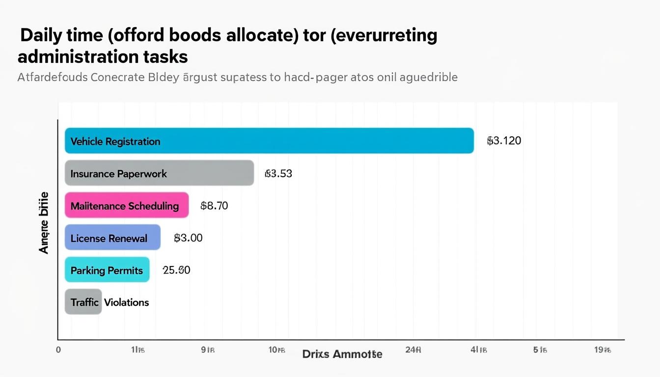découvrez combien de temps les conducteurs consacrent aux démarches administratives liées à leur voiture, soit en moyenne 565 heures dans une vie, et comment optimiser ces procédures.