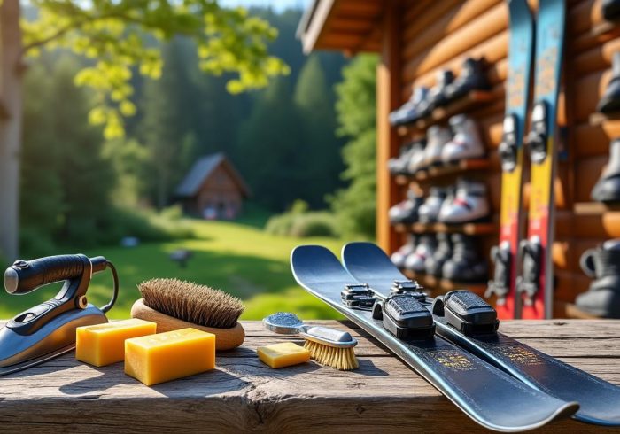 découvrez nos conseils essentiels pour entretenir vos skis en été : astuces de fartage et techniques de rangement optimales pour prolonger leur durée de vie et préparer la saison suivante.