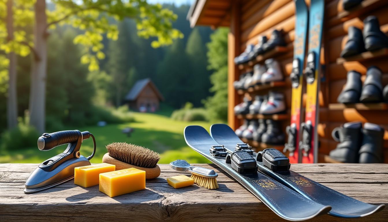 découvrez nos conseils essentiels pour entretenir vos skis en été : astuces de fartage et techniques de rangement optimales pour prolonger leur durée de vie et préparer la saison suivante.