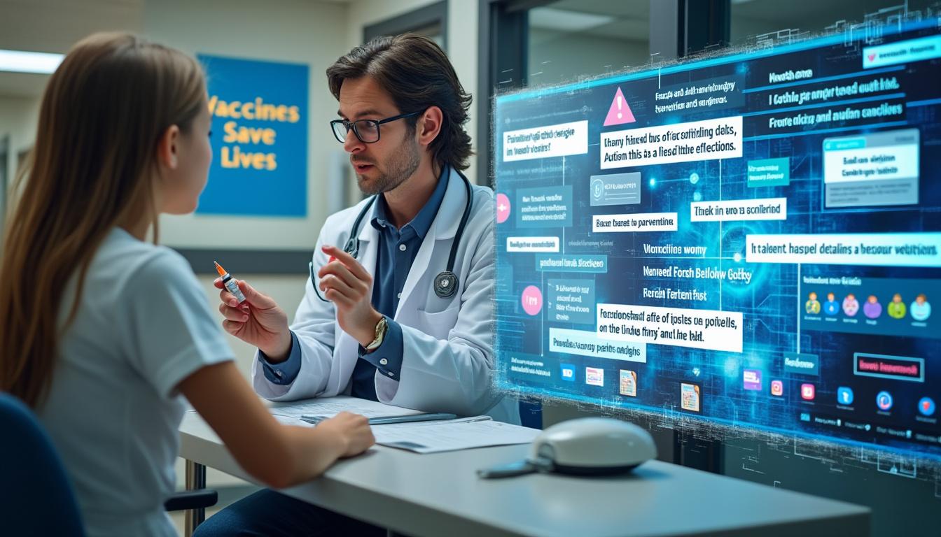 l'oms renforce ses actions pour démystifier les liens entre vaccins et autisme, suite à la propagation de fausses informations durant l'administration trump.