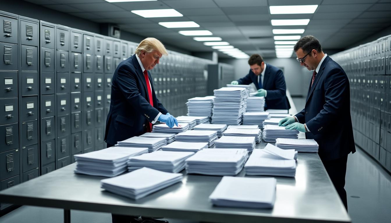 découvrez les centaines de milliers de documents divulgués par l'administration trump révélant de nouveaux détails choc dans l'affaire epstein, un scandale mondial.