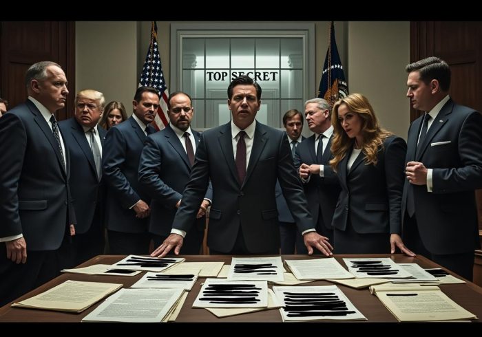 affaire epstein : la publication de documents expurgés sous l'administration trump provoque une vive indignation parmi les démocrates, ravivant les débats sur la transparence et la justice.