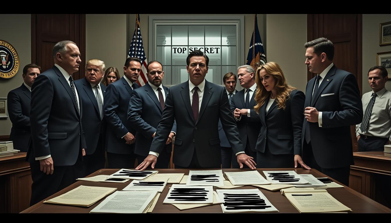 affaire epstein : la publication de documents expurgés sous l'administration trump provoque une vive indignation parmi les démocrates, ravivant les débats sur la transparence et la justice.