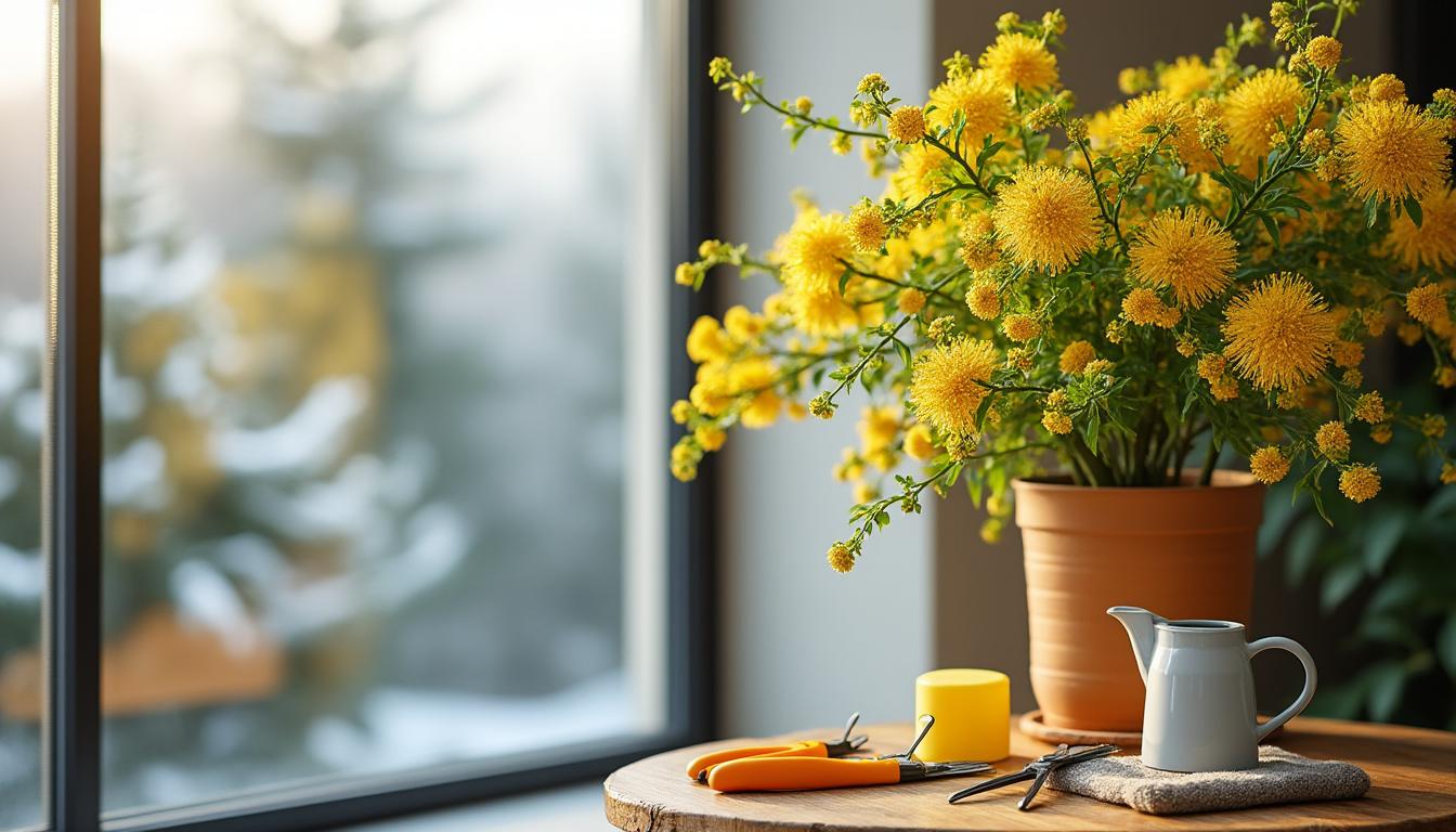 découvrez nos conseils pratiques pour choyer votre mimosa fin janvier et assurer une floraison éclatante. guide complet pour bien entretenir votre plante.