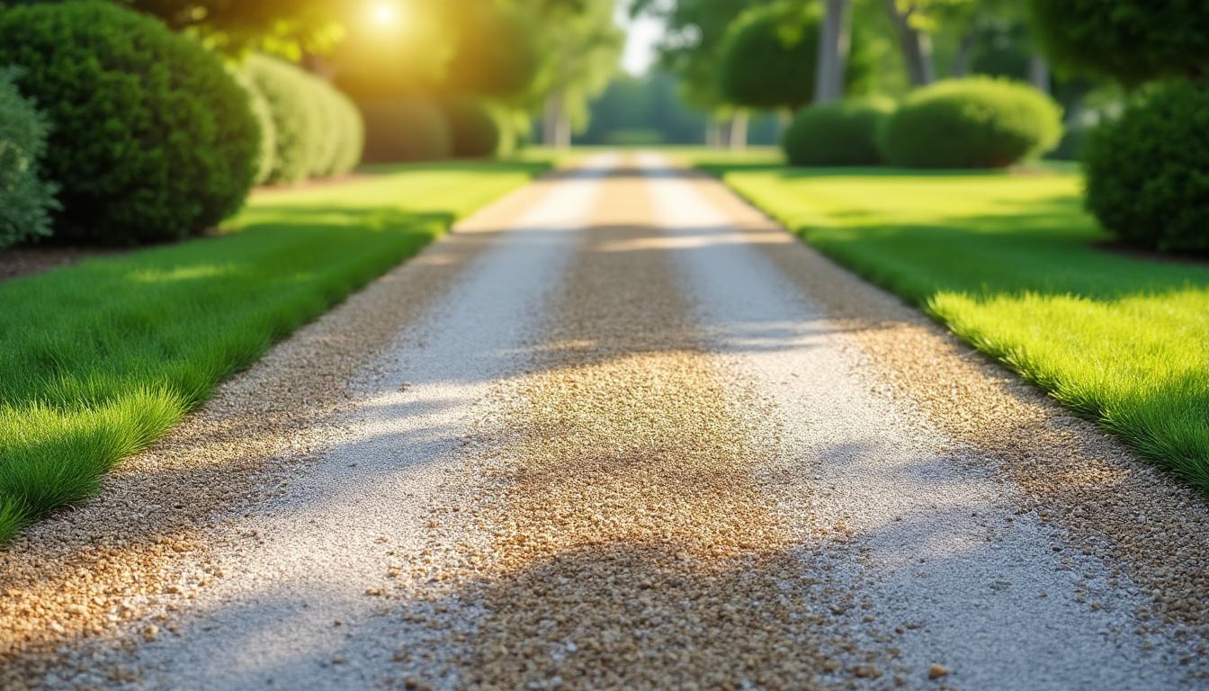 découvrez nos astuces naturelles pour entretenir votre allée en gravier et profiter d'un été sans mauvaise herbe, propre et impeccablement entretenu.