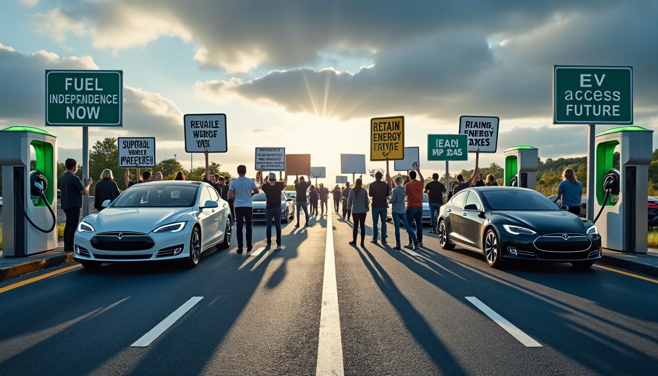 analyse du conflit entre les états et l'administration trump concernant le développement et la gestion de l'infrastructure pour les véhicules électriques aux états-unis.