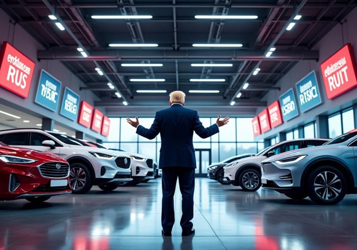 l'administration trump favorise la baisse des prix des voitures traditionnelles, au détriment du développement des véhicules électriques.