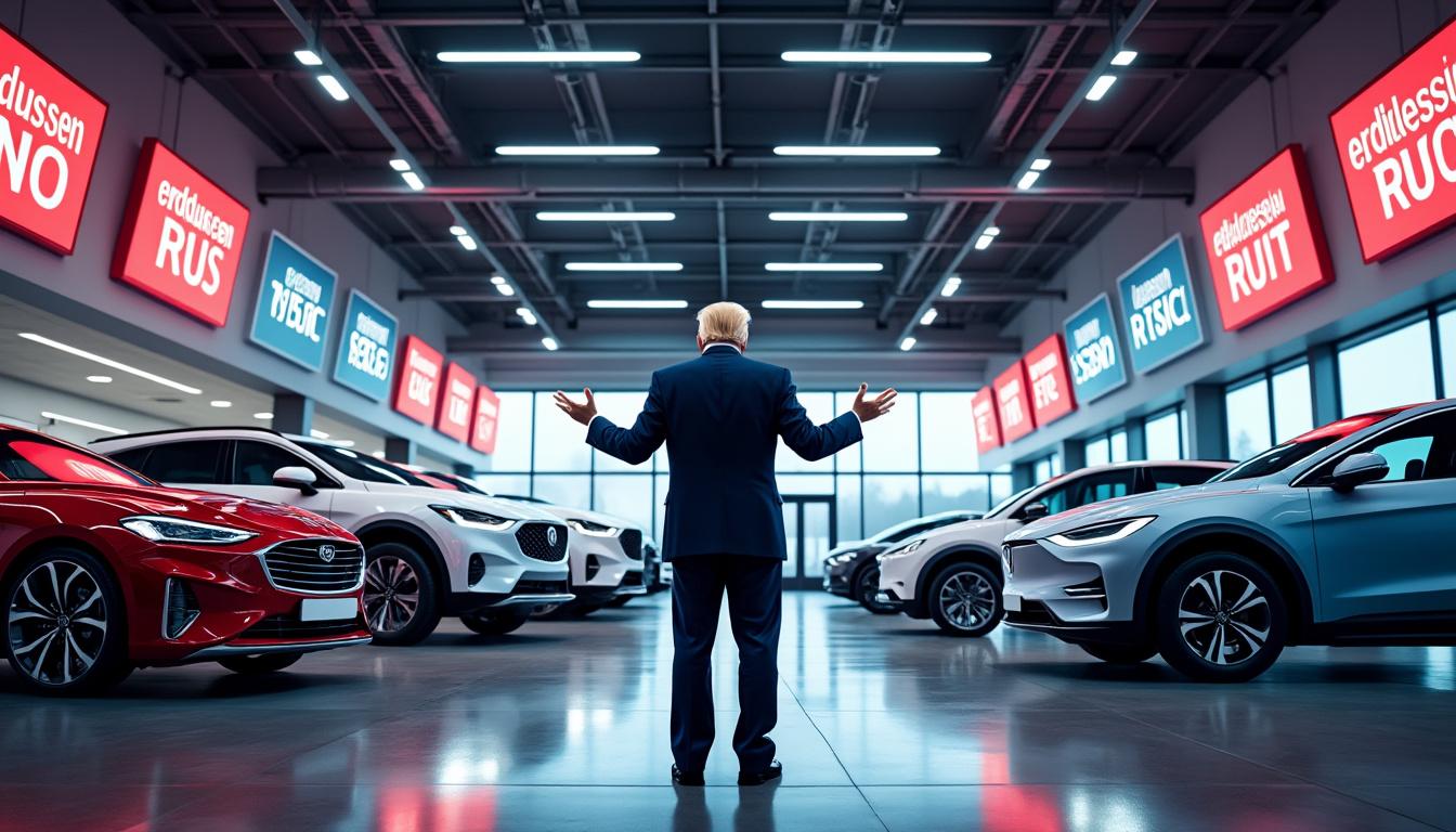 l'administration trump favorise la baisse des prix des voitures traditionnelles, au détriment du développement des véhicules électriques.