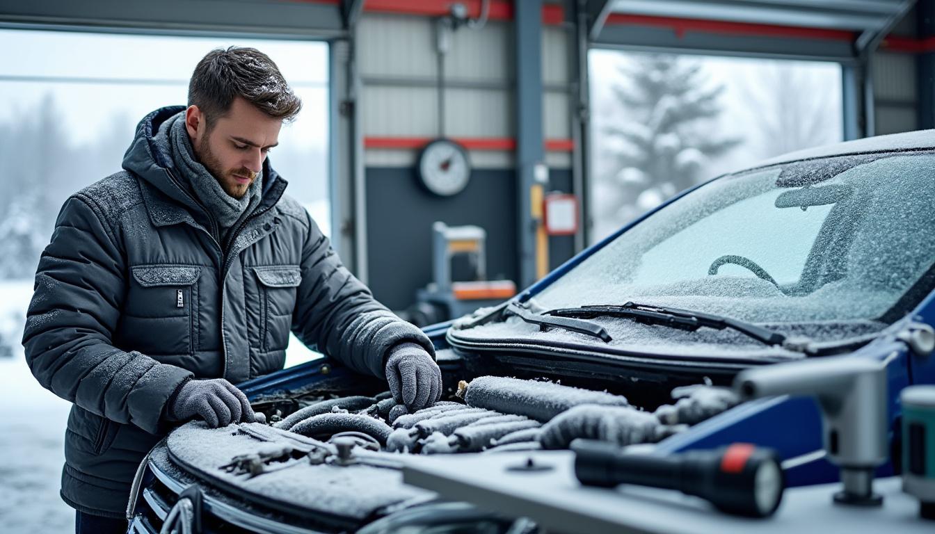 découvrez les conseils essentiels des garages locaux pour préparer et entretenir efficacement votre voiture pendant l'hiver, assurant sécurité et performance sur la route.