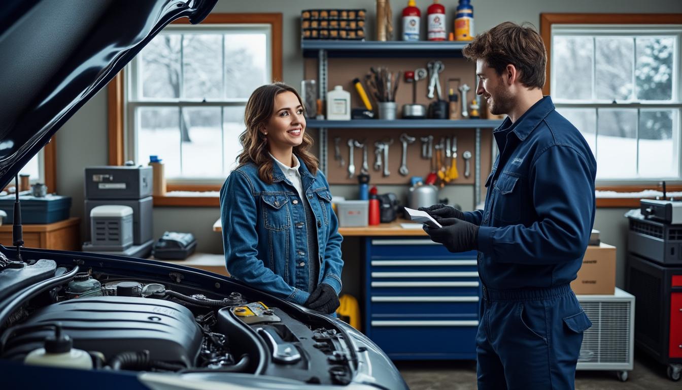 découvrez les conseils essentiels des garages locaux pour bien entretenir votre voiture en hiver et assurer sa performance malgré le froid.
