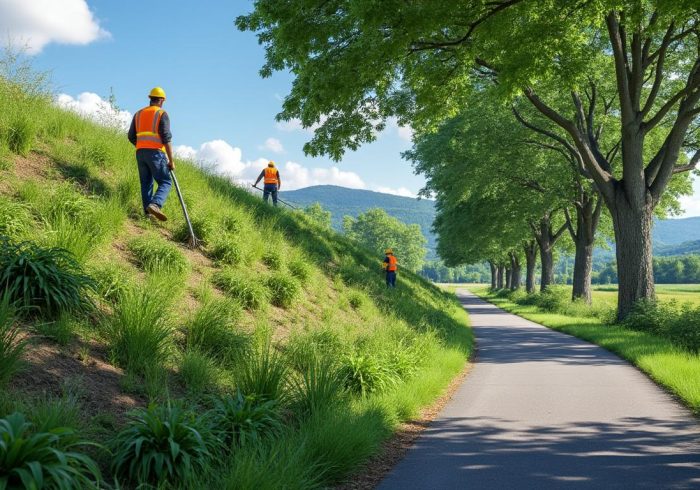 découvrez les meilleures pratiques pour le soin et la maintenance des talus le long de la voie verte afin d'assurer leur stabilité et leur esthétique tout en préservant l'environnement.
