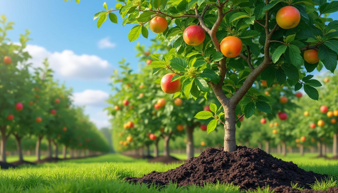 découvrez notre guide complet pour bien entretenir vos arbres fruitiers en maîtrisant les techniques de paillage, compostage et apport de potasse pour des récoltes abondantes et saines.