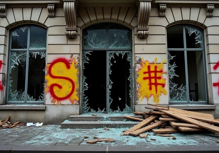 à fresnes, la mairie a été vandalisée et plusieurs vitrines brisées à la veille de l’investiture du nouveau maire, suscitant inquiétude et réaction dans la commune.