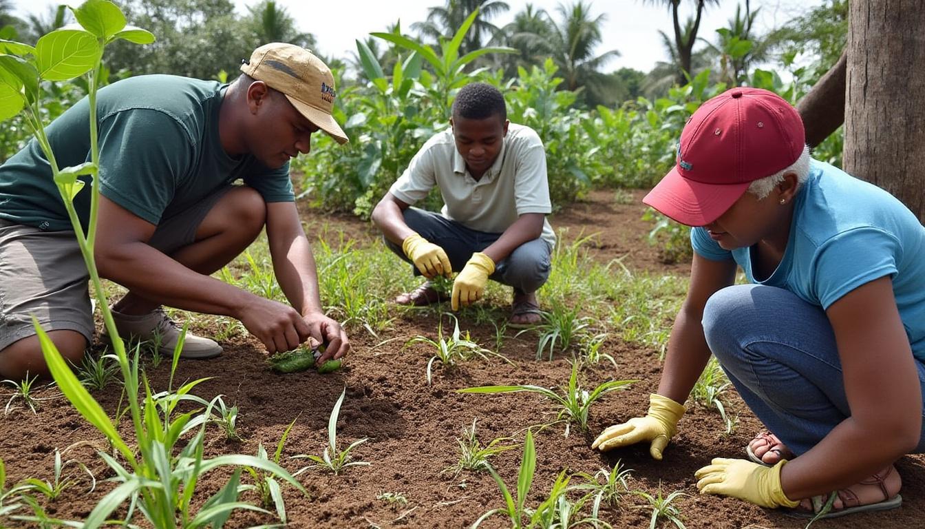 à gathemo, les élus prennent des initiatives concrètes pour l'entretien et l'embellissement du village, renforçant ainsi le cadre de vie des habitants.