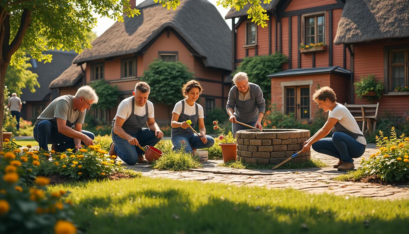 découvrez comment les élus de gathemo s'impliquent activement dans l'entretien et l'amélioration du village pour le bien-être de tous les habitants.