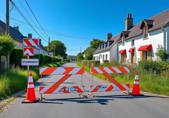le haut-corlay : fermeture temporaire de la traversée de la croix pendant deux jours, entraînant des perturbations de circulation. préparez vos déplacements en conséquence.