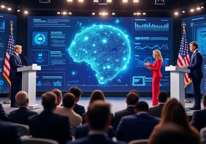 explorez comment les campagnes politiques modernes mêlent confrontation d'idées et influence croissante des intelligences artificielles, redéfinissant le débat démocratique.