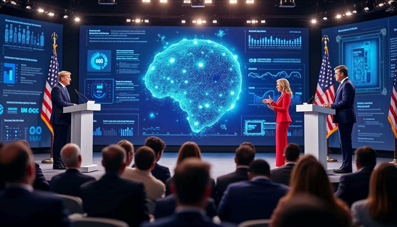 explorez comment les campagnes politiques modernes mêlent confrontation d'idées et influence croissante des intelligences artificielles, redéfinissant le débat démocratique.