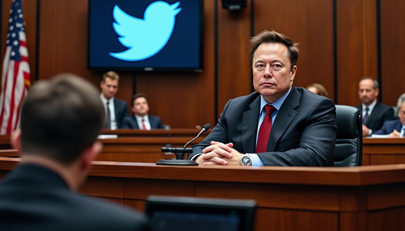 un jury californien accuse elon musk d'avoir induit en erreur les actionnaires lors du rachat de twitter, soulevant des questions juridiques majeures autour de l'opération.