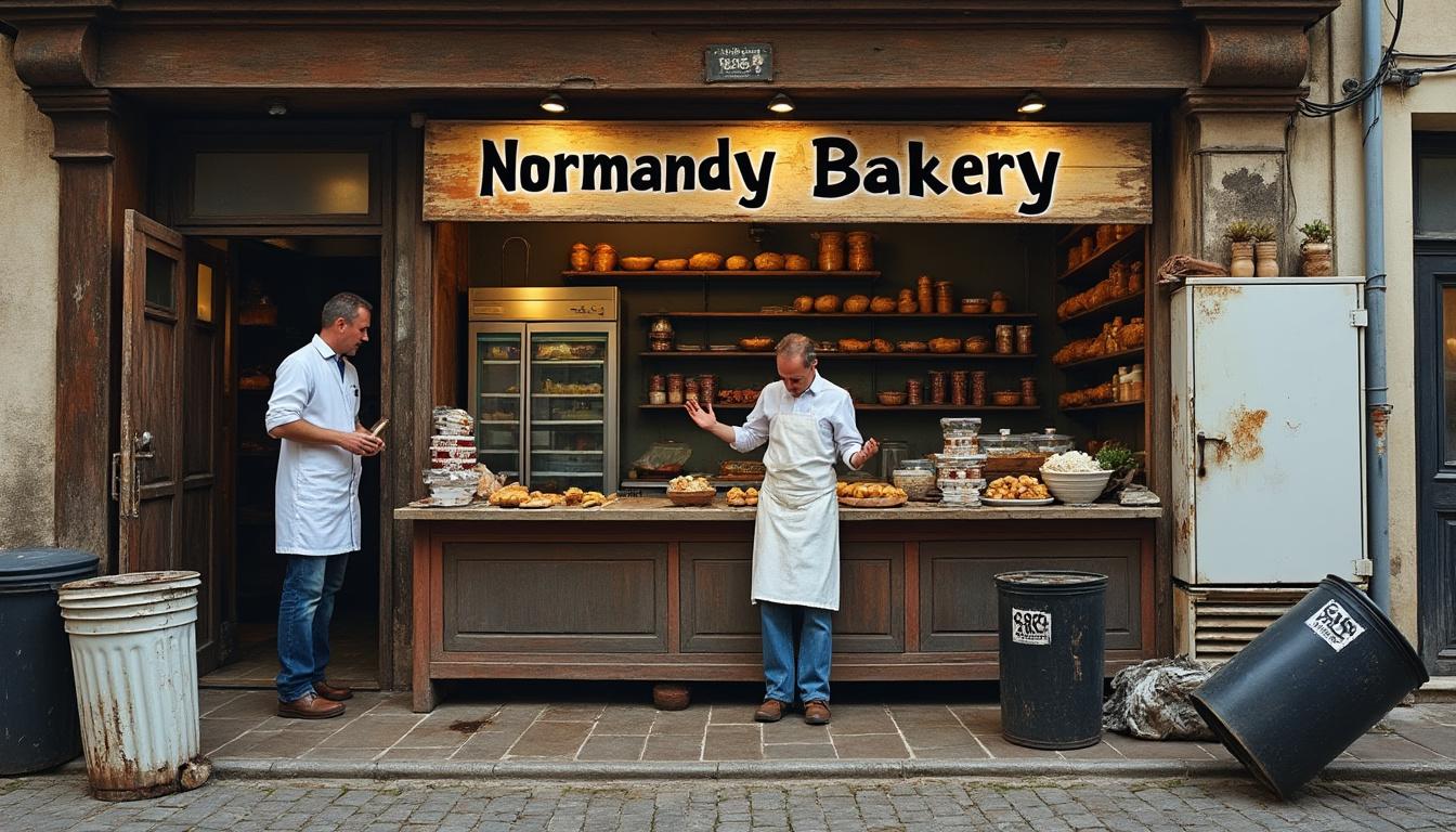 une boulangerie du calvados a été fermée en urgence sanitaire à cause de graves manquements mettant en danger la santé publique.