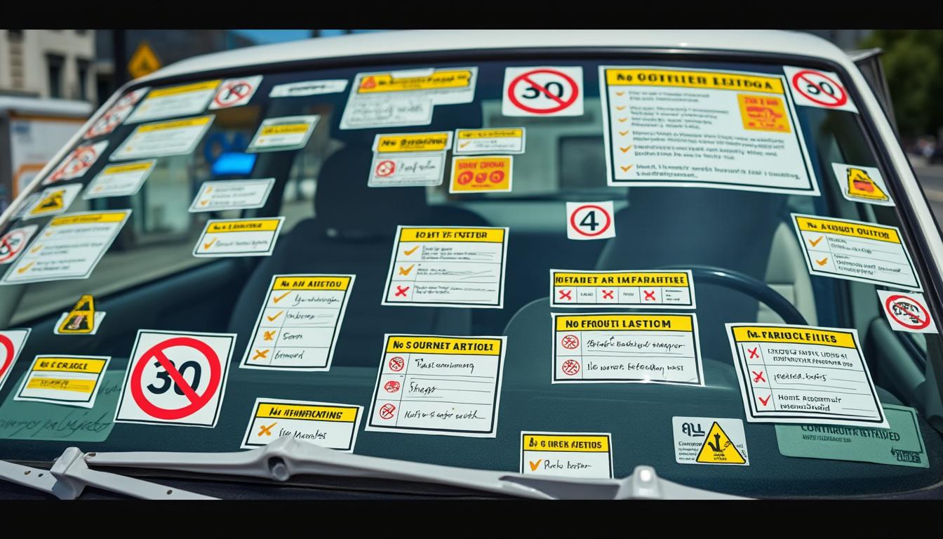 découvrez pourquoi la vignette du contrôle technique sur votre pare-brise est inutile, mais pourquoi ne pas l'avoir peut vous entraîner des amendes coûteuses.