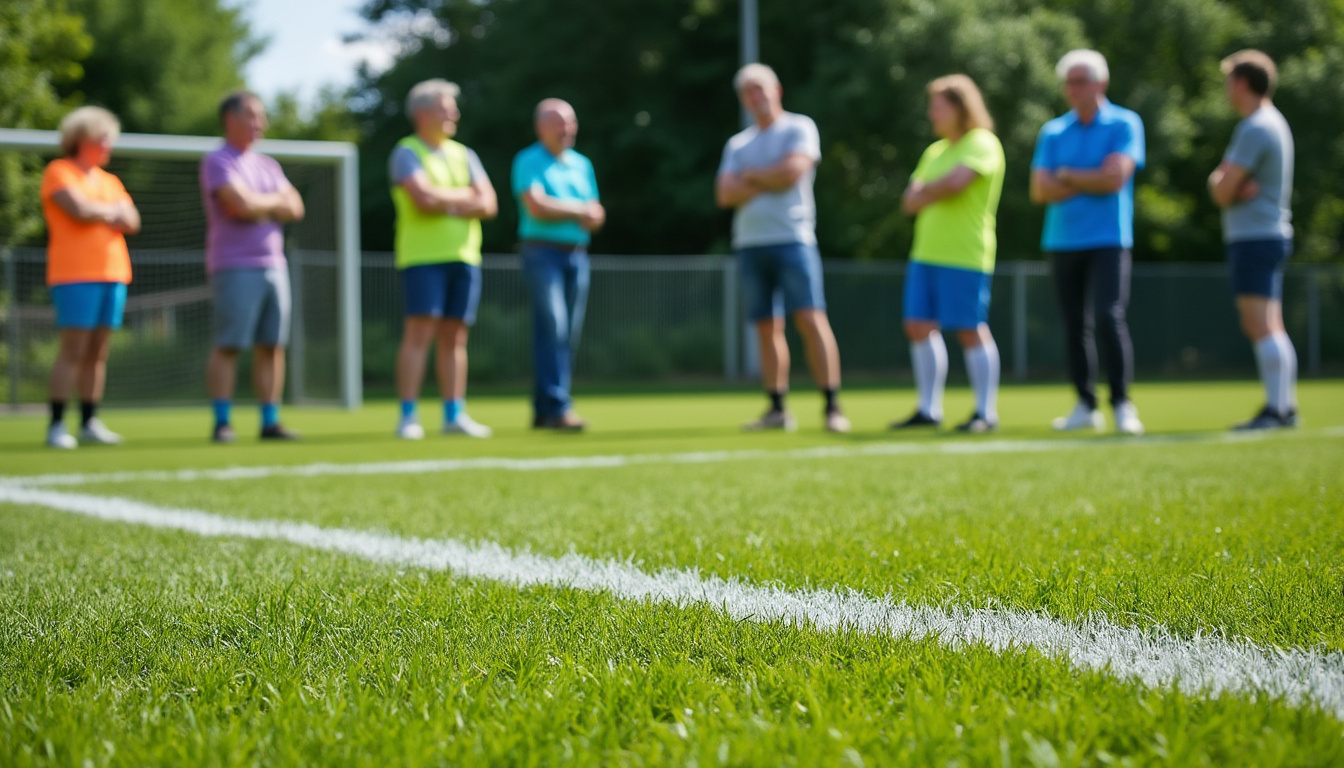 à donvi…, le conseil des sages échange sur l’entretien du terrain de football et les modalités de son utilisation.
