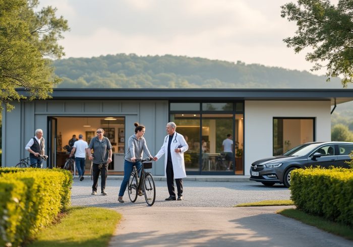à maël-carhaix, la maison de santé améliore l’accès aux soins et bénéficie aux habitants de douze collectivités.