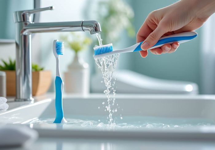 découvrez comment nettoyer efficacement votre brosse à dents, la conserver dans de bonnes conditions et limiter la prolifération des microbes.