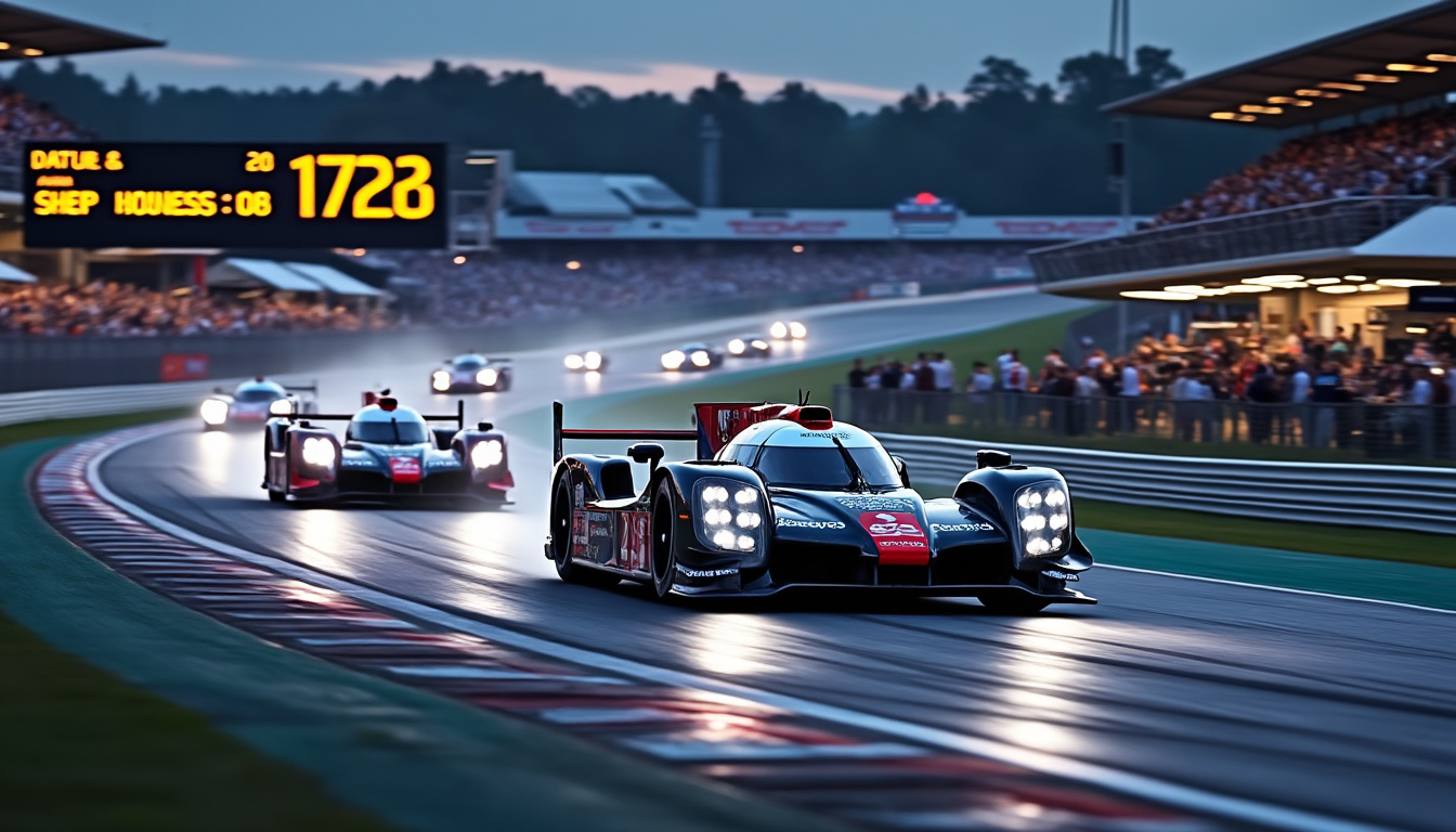suivez les 24 heures du mans 2026 en direct : course, classements, résultats et liste des engagés. retrouvez toute l’actualité de l’épreuve.