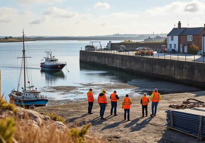 au crotoy, le conseil municipal de rentrée fait le point sur les travaux à venir et l’entretien du port.